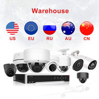 Kompatybilny z Hikvision Anpviz 5MP POE kamera IP H.265 mikrofon Audio kamera ochrony zewnętrzna kamera IP IP66 ONVIF 30m IR 6